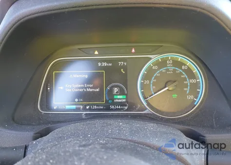 2019 Nissan Leaf Sv Plus из США, поврежденный, VIN 1N4BZ1CP2KC321459